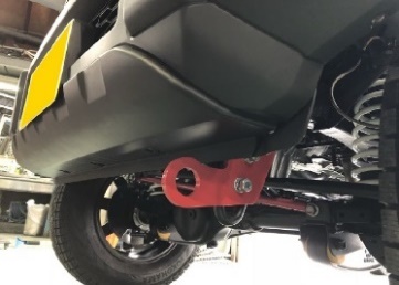 純正バンパー用牽引フック（前）